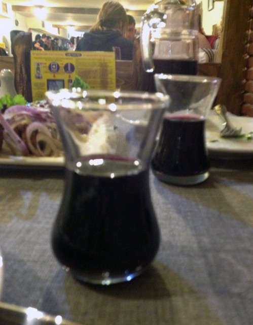 Georgian Black Wine