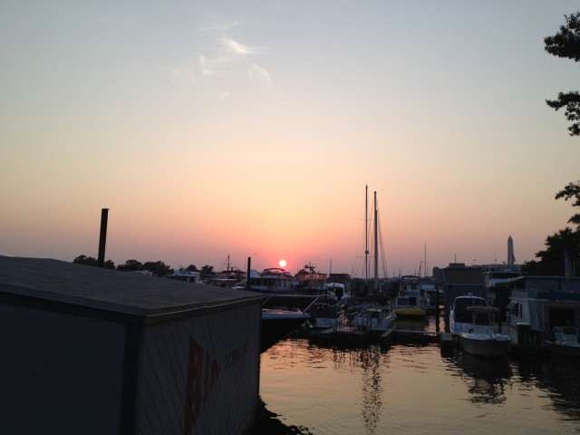 Sunset at Cantina Marina